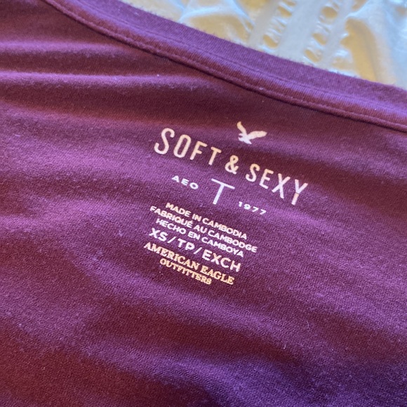 American Eagle Outfitters AEO Soft & Sexy L/S Tee - Picture 3 of 3